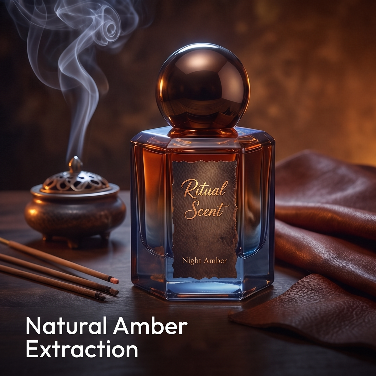 Ember Ritual – Smoky Amber Eau de Parfum