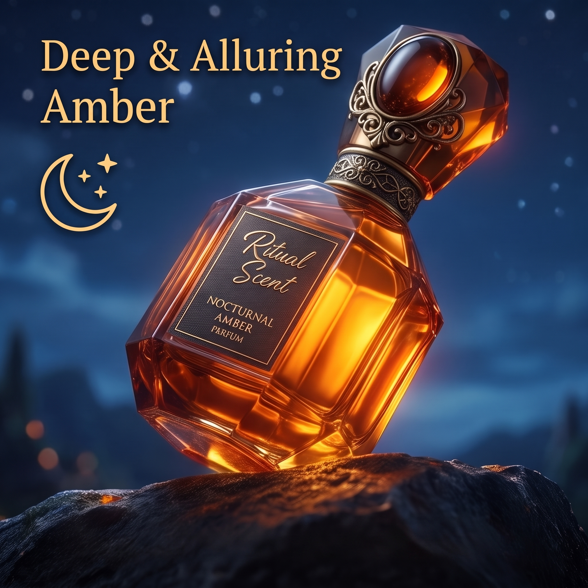 Eclipse Amber – Midnight Resin Fragrance