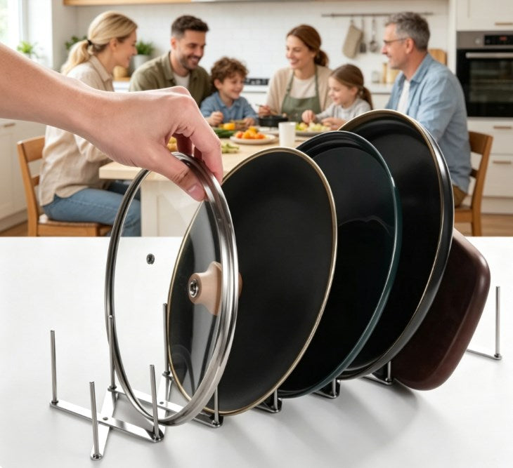 Instant-Fold Kitchen Drying Rack – High-Capacity Portable Dish Drainer & Storage Tray, Expand Your Counter Space in Seconds