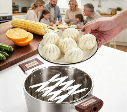 Instant-Fold Kitchen Drying Rack – High-Capacity Portable Dish Drainer & Storage Tray, Expand Your Counter Space in Seconds